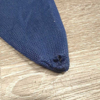 Fine Stiff Mesh Fly Mask, ears, nose *vgc/gc, clean, rubs, pills, threads, snags, faded, torn edge, stain, clumpy
