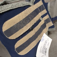 Fine Stiff Mesh Fly Mask, ears, nose *vgc/gc, clean, rubs, pills, threads, snags, faded, torn edge, stain, clumpy
