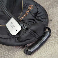 Padded Bridle Bag, Shoulder Strap, Zipper *vgc, mnr dirt & dust
