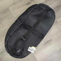 Padded Bridle Bag, Shoulder Strap, Zipper *vgc, mnr dirt & dust
