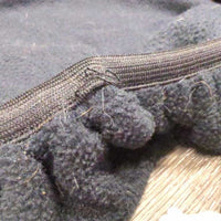 Thick Fleece Saddle Cover *vgc, clean, piily, mnr clumpy & hair
