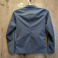 JUNIORS Technical Show Jacket *vgc/gc, seam puckers, threads, MISSING Button

