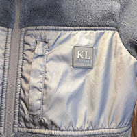 Fleece Jacket, Zipper *gc, clean, hairy, rubs, pills, puckers
