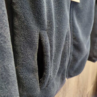 Fleece Jacket, Zipper *gc, clean, hairy, rubs, pills, puckers
