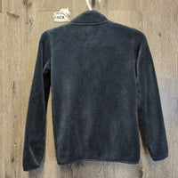 Fleece Jacket, Zipper *gc, clean, hairy, rubs, pills, puckers
