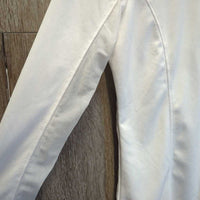 LS Sun Show Shirt, snap collar, 1/4 Zip Up, Mesh Sleeves *vgc/xc, older?, seam puckers
