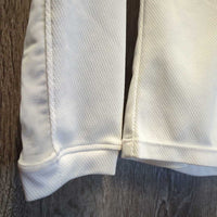 LS Sun Show Shirt, snap collar, 1/4 Zip Up, Mesh Sleeves *vgc/xc, older?, seam puckers
