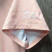 SS Polo Shirt, 1/4 Zip Up *vgc/xc, clean, v.mnr stains
