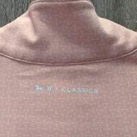 SS Polo Shirt, 1/4 Zip Up *vgc/xc, clean, v.mnr stains
