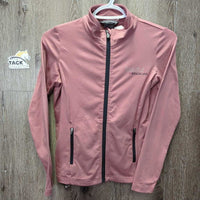JUNIORS Base Layer - Fleece Lined Jacket, Zipper *vgc, clean, mnr rubs & pills
