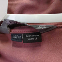 SS Base Layer Polo Shirt/, 1/4 Zip Up *gc, mnr stains, rubs, linty & pills
