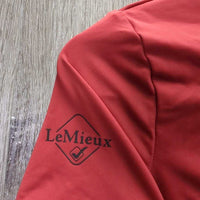 "Classique" SS Polo Shirt, 1/4 Zip Up *xc, puckered seams?shrunk
