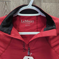 "Classique" SS Polo Shirt, 1/4 Zip Up *xc, puckered seams?shrunk
