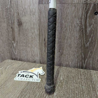 Nylon Lunge Whip *fair, missing string, faded, broken end, dirt
