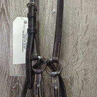 FS Rsd Padded Figure 8 Noseband, Fleece *vgc, mnr dirt, rubs, film, creases, scraped edges
