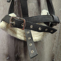 Nylon & Fleece Lungeing Cavesson *gc, dirty, dusty
