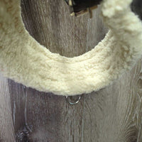 Nylon & Fleece Lungeing Cavesson *gc, dirty, dusty
