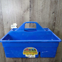 Plastic Grooming Tote *gc, dirty, scrapes, scratches, gunk, hair
