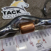 LS High Port Western Curb Bit, Copper Roller *xc/like new, clean
