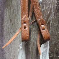 Headstall, Split Reins, Narrow Breastcollar, Laces *like new, mnr stains, rubs & scuffs, stiff
