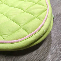 Thick Quilt Jumper Pad, 2x pockets, 1x piping *gc/fair, clean, pills, stains, mnr rubs, snags, hair, threads, repairs, faded
