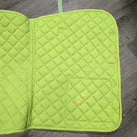 Thick Quilt Jumper Pad, 2x pockets, 1x piping *gc/fair, clean, pills, stains, mnr rubs, snags, hair, threads, repairs, faded
