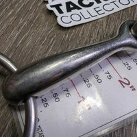 Narrow Hvy Loose Ring Bit *gc, clean, scuffs, scratches, rubs
