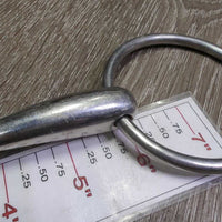 Narrow Hvy Loose Ring Bit *gc, clean, scuffs, scratches, rubs
