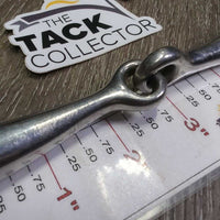 Narrow Hvy Loose Ring Bit *gc, clean, scuffs, scratches, rubs
