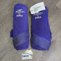Closed Sport Boots, velcro *gc/fair, mnr hair, pills, rubs, residue, stains & frayed velcro
