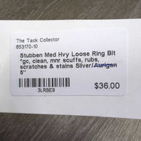 Med Hvy Loose Ring Bit *gc, clean, mnr scuffs, rubs, scratches & stains
