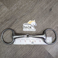 Thick Hvy Eggbutt Bit *gc, clean, scuffs, scratches, residue & stains
