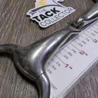 Thick Hvy Eggbutt Bit *gc, clean, scuffs, scratches, residue & stains
