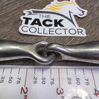 Thick Hvy Eggbutt Bit *gc, clean, scuffs, scratches, residue & stains
