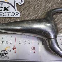 Thick Hvy Eggbutt Bit *gc, clean, scuffs, scratches, residue & stains
