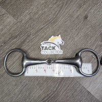Thick Hvy Eggbutt Bit *gc, clean, scuffs, scratches, residue & stains
