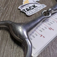 Thick Hvy Eggbutt Bit *gc, clean, scuffs, scratches, residue & stains

