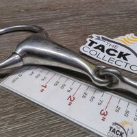 Thick Hollow Eggbutt Bit *gc, clean, mnr scuffs, rubs, scratches & stains
