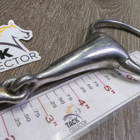 Thick Hollow Eggbutt Bit *gc, clean, mnr scuffs, rubs, scratches & stains
