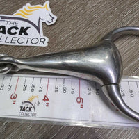 Thick Hollow Eggbutt Bit *gc, clean, mnr scuffs, rubs, scratches & stains
