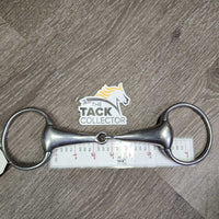 Thick Hollow Eggbutt Bit *gc, clean, mnr scuffs, rubs, scratches & stains
