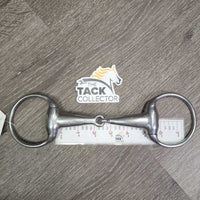 Thick Hollow Eggbutt Bit *gc, clean, scuffs, scratches, dents, residue & stains
