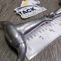Thick Hollow Eggbutt Bit *gc, clean, scuffs, scratches, dents, residue & stains
