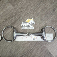 Thick Hollow Eggbutt Bit *gc, clean, scuffs, scratches, dents, residue & stains
