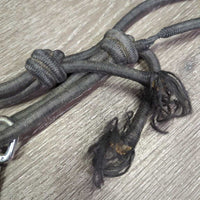 Bungee Training Device?Reins?, 2x alligator snaps *gc, dusty, dirt, faded, rubs, frayed end
