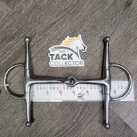 Narrow Full Cheek Bit *gc, clean, scuffs, loose joint, residue, stains, scratches
