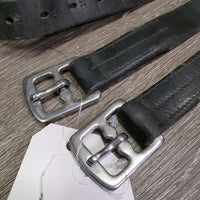 Soft Thick Stirrup Leathers *UNSTITCHED, NEED Repair, fair/gc, mnr scrapes, rubs, dents 7 scuffs
