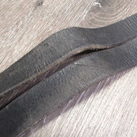 Soft Thick Stirrup Leathers *UNSTITCHED, NEED Repair, fair/gc, mnr scrapes, rubs, dents 7 scuffs
