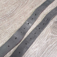 Soft Thick Stirrup Leathers *UNSTITCHED, NEED Repair, fair/gc, mnr scrapes, rubs, dents 7 scuffs
