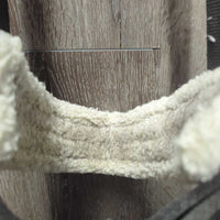 Nylon Web & Fleece Lungeing Cavesson *gc, hairy, clumpy, oxidized, rubs
